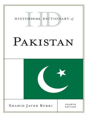 cover image of Historical Dictionary of Pakistan